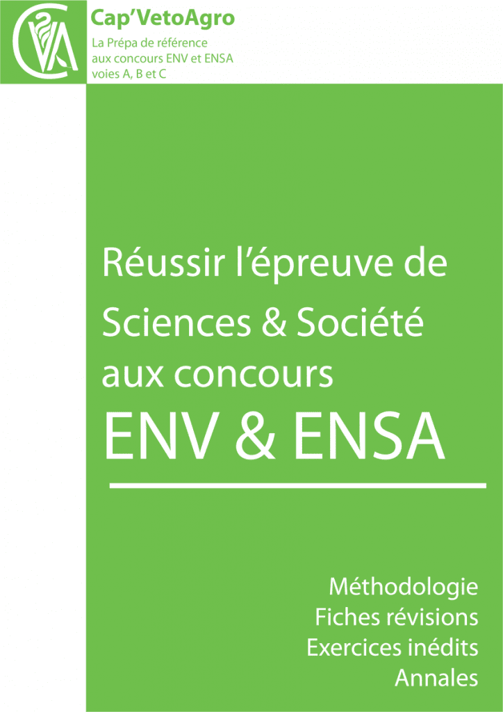 Supports de cours de Sciences et Société préparation concours ENV Véto / concours ENSA agro